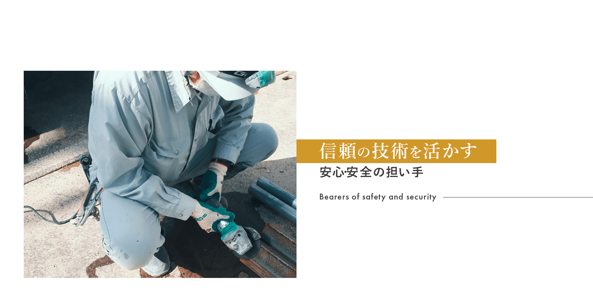 信頼の安心と安全の担い手